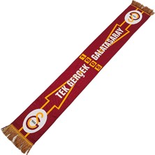May Atkı Galatasaray Taraftar Atkısı / Tek Gerçek Galatasaray Atkısı / Dokuma Kumaş Lisanslı Orjinal Ürün
