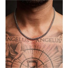 TRY Angelus Model Kalın Zincir Kolye