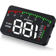 Mdstech “3.5’’ Obd2 Hud Head Up Display – Araç Hız Rpm Su Sıcaklığı Voltaj Uyarı Sistemli Dijital Gösterge”