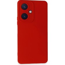 Magicool Vivo Y27 Kılıf Nano Içi Kadife Silikon - Kırmızı