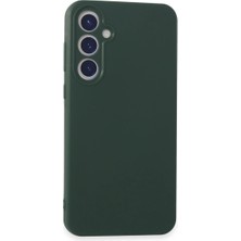 Magicool Samsung Galaxy A55 5g Kılıf First Silikon - Koyu Yeşil