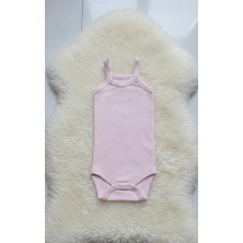 Luggi Baby Kız Bebek Zıbın Çıtçıtlı Body Pembe