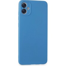 Magicool Samsung Galaxy A05 Kılıf First Silikon - Mavi