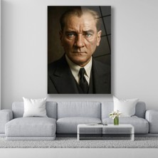 Dekorica Atatürk Cam Tablo