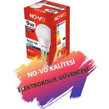 No-vo 9W LED Ampul (Beyaz Işık)