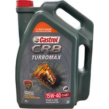 Castrol Crb Turbomax 15W-40 Cl-4/e7 7 Litre Motor Yağı (2023 Üretim)