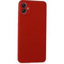 Magicool Samsung Galaxy A05 Kılıf First Silikon - Kırmızı