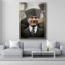 Dekorica Atatürk Cam Tablo