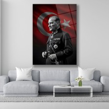 Dekorica Atatürk Cam Tablo