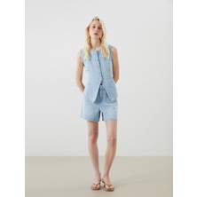 Lc Waikiki Yeni Sezon Standart Fit Kadın Jean Şort