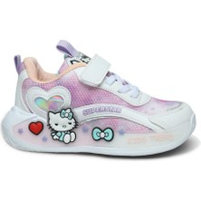 Kindep (Super) Cırtlı Çocuk Spor Ayakkabı Beyaz