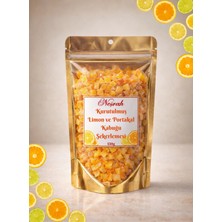 Kurutulmuş Limon ve Portakal Kabuğu Şekerlemesi (Kek, Pasta, Çikolata Karışımı) Karışık Mix 150G