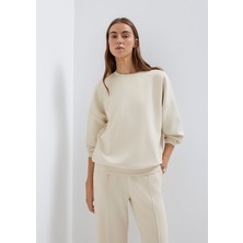 Mavi Soft-Premium Ekru (TENCEL™) Modal Karışımlı Sweatshirt 168837-70065