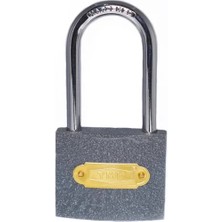 Sb Shopping Eko Gri Döküm Uzun Kancalı Asma Kilit 38MM