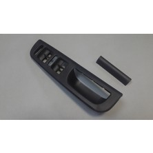 MAP Autoteile Skoda Octavia A4 97-05 Cam Düğme Çerçevesi + Kapak Sol Ön Siyah