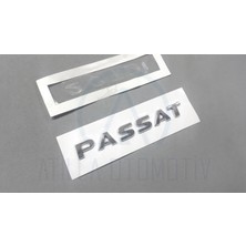 Fabrikasyon Volkswagen Passat B7 B8 cc 2010-2020 Bagaj Yazısı Krom