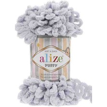 Alize Puffy 416 Açık Gri 1 Adet