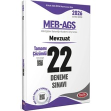 Data Yayınları 2026 Meb-Ags Mevzuat Tamamı Çözümlü 22 Deneme Sınavı
