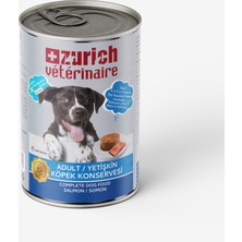 Pazarcan Veterinaire Pate Somonlu Yetişkin Köpek Konservesi 415 gr