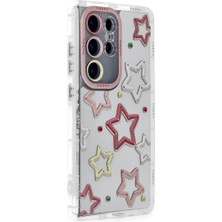 Magicool Samsung Galaxy S24 Ultra Kılıf Reflexion Desenli Kapak - Desen 3