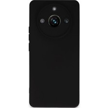 Magicool Realme 11 Pro Kılıf Nano Içi Kadife Silikon - Siyah
