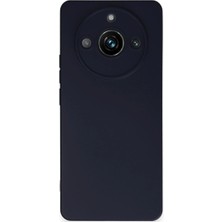 Magicool Realme 11 Pro Kılıf Nano Içi Kadife Silikon - Lacivert