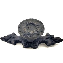 Starseven Antika Tarz Dekoratif Pirinç Çiçek Düğme - 20X53 Mm, Oksit