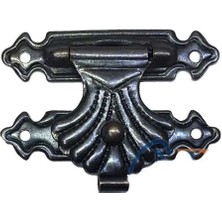 İntora Kutu, Tavla Klipsi, Ön Kilidi No:3 - 33X24 Eskitme, 1 Adet