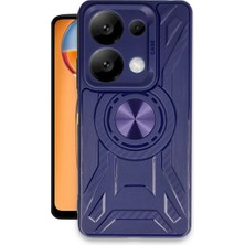 Magicool Xiaomi Redmi Note 13 Pro 4g Kılıf Lincoln Silikon - Lacivert