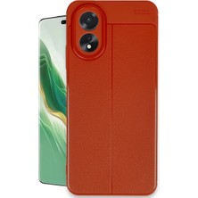 Magicool Oppo A38 Kılıf Auto Focus Kapak - Kırmızı