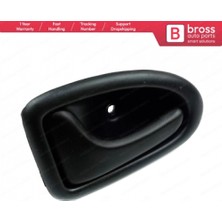 TŞT Renault Clio Kapı Kolu Iç Siyah Sol 2001  (Oem No:  7700434716)