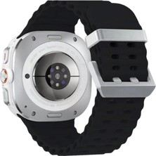 Magicool Watch 7 Ultra KR417 Rug Silikon Kordon - Siyah