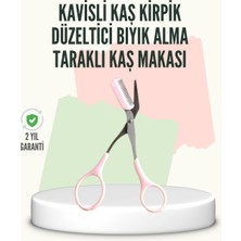 HERŞEYBURDAMODA Ince Uçlu Çok Amaçlı Kaş Makası