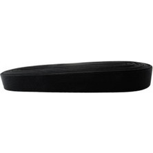 Go İthalat Siyah - 2cm Paça Lastik Yassı Geniş 10MT (5440)