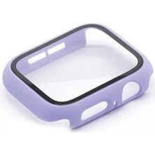 Magicool Apple Watch 38MM Camlı Kasa Ekran Koruyucu - Lila