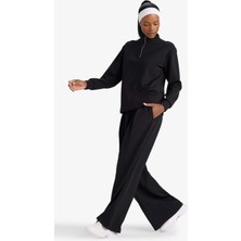 DeFacto Ultra Yumuşak Wide Leg Geniş Paça Standart Boy Modal Eşofman Alt F8429AX26SP