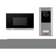 AUDIO 4,3'' GÖRÜNTÜLÜ VİLLA SET BUS PLUS BEYAZ MEKANİK BUTON