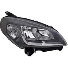Tyc Fiat Doblo Ön Far Sıyah Elektrikli Motorlu Sağ 2015- (Oem No:  52109258)