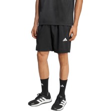 adidas Workout Essentials Base Dokuma Erkek Siyah Antrenman Şortu.-