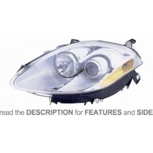 Tyc Fiat Bravo Ön Far Elektrikli Motorlu Sağ 2007  (Oem No:  51757534)