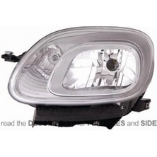 Tyc Fiat Panda Ön Far Elektrikli Motorlu Sol 2012-  (Oem No:  51843645)