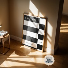 Persona Istanbul Bauhaus 1919 - Ikonik Siyah Beyaz Sergi Afişi (Çerçevesiz)