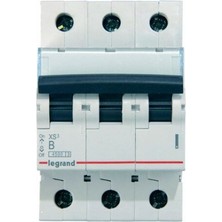 Legrand Xs³ 10A 3p B Tipi 4,5ka W Otomat (Sigorta)