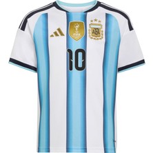 Adidas Afa Arjantin 26 Messi Çocuk Forma Beyaz 9 - 10 Yaş Sezonluk Cinsiyet Unisex