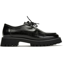 Emienza Portofıno Vegan Deri Kalın Tırtıklı Taban Rustik Bayan Loafer