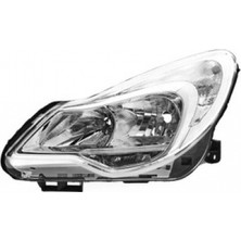 Tyc Opel Corsa Ön Far Elektrikli Motorlu Nikelaj Hatchback Sol 2011- (Oem No:  95507717)