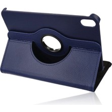 Magicool Ipad Mini 6 Kılıf 360 Tablet Deri Kılıf - Lacivert