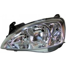 Tyc Opel Corsa C Ön Far Elektrikli Sol 2005 2006 (Oem No:  93185145)