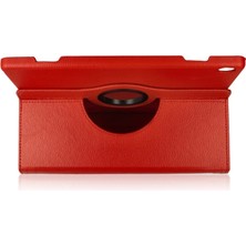 Magicool Lenovo M10 X505F Kılıf 360 Tablet Deri Kılıf - Kırmızı