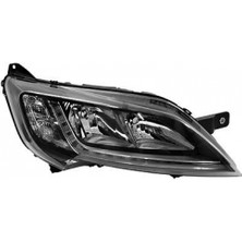 Tyc Fiat Ducato / Boxer Iıı / Jumper Iıı 2014-2022 Ön Far Motorlu Ledli Sıyah Sağ  (Oem No:  1612040680)